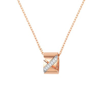 [Promax Jewelry]LIENS EVIDENCE DIAMOND NECKLACE