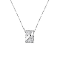 [Promax Jewelry]LIENS EVIDENCE DIAMOND PAVED NECKLACE