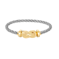 [Promax Jewelry]CHANCE LARGE 8 FIGURE BUCKLE NO DIAMOND BRACELET GOLD