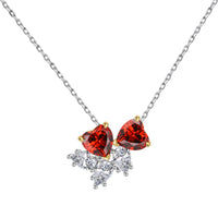 [Promax Jewelry]Dainty Red Heart Necklace