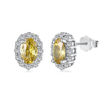 [Promax Jewelry]Delicate Unique Oval Cut Daily Earrings