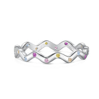 [Promax Jewelry]Ornate Vibrant Round Cut Daily Ring