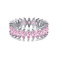 [Promax Jewelry]Gorgeous Marquise Cut Tennis Ring