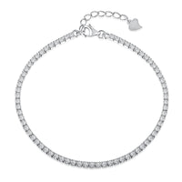 [Promax Jewelry]Radiant Shinning Princess Cut Tennis Bracelet