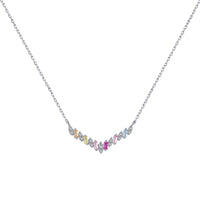 [Promax Jewelry]Dazzling Rainbow Necklace