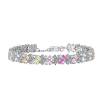 [Promax Jewelry]Dazzling Unique Multi Shape Daily Bracelet