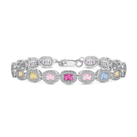 [Promax Jewelry]Exquisite Ornate Emerald Cut Daily Bracelet