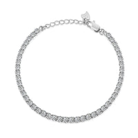 [Promax Jewelry]Sparkling Round Cut Daily Bracelet