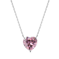 [Promax Jewelry]6.0 carat Radiant Heart Shape Necklace