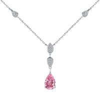 [Promax Jewelry]Dazzling Pear Cut Necklace