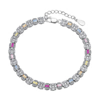 [Promax Jewelry]Dazzling Radiant Multi Cut Daily Bracelet