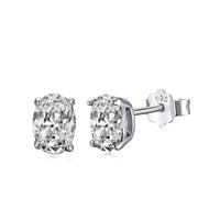 [Promax Jewelry]Oval Classic Dignified Elegant Earrings