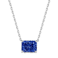 [Promax Jewelry]Luxurious Square Shape Colorful Necalack