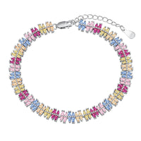 [Promax Jewelry]Sparkling Exquisite Multi Cut Party Bracelet