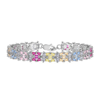 [Promax Jewelry]Delicate Colorful Multi Cut Party Bracelet