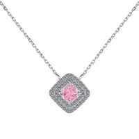 [Promax Jewelry]Sparkling Asscher Cut Necklace