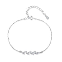 [Promax Jewelry]Elegant Wheat Leaves Shape Bracelet