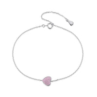 [Promax Jewelry]Heart-Shaped Gentle and Versatile Bracelet