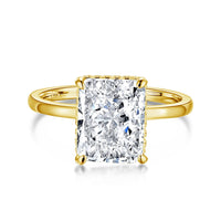 [Promax Jewelry]4.0 Carat Ornate Enchanting Radiand Cut Banquet Ring