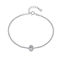 [Promax Jewelry]Exquisite Oval Shape Bracelet