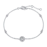 [Promax Jewelry]Dazzling Round Cut Shape Bracelet