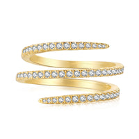 [Promax Jewelry]Unique Vibrant Entangle Daily Ring