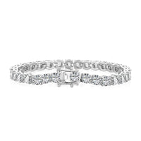 [Promax Jewelry]Ornate Sparkling Round Cut Wedding Bracelet