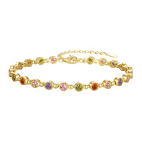 [Promax Jewelry]Sparkling Exquisite Round Cut Party Bracelet