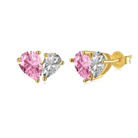 [Promax Jewelry]Dazzling Elegant Heart Cut Lover Earrings