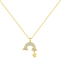 [Promax Jewelry]Unique Rainbow Star Necklace