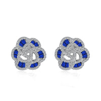 [Promax Jewelry]Exquisite Flower Shape Daily Earrings