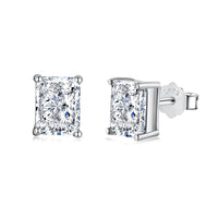 [Promax Jewelry]Radiant Luxurious Princess Cut Daily Earrings