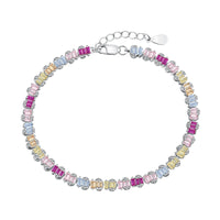 [Promax Jewelry]Delicate Colorful Emerald Cut Party Bracelet