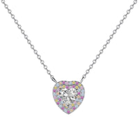 [Promax Jewelry]Exquisite Heart Shape Necklace