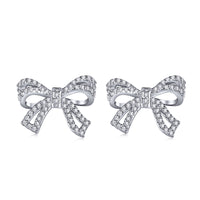 [Promax Jewelry]Dainty Bow Shape Earrings