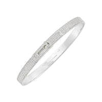 [Promax Jewelry]HM KELLY BRACELET IN SILVER AND FULL PAVE DIAMOND