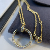 [Promax Jewelry]JUSTE NECKLACE GOLD DIAMONDS