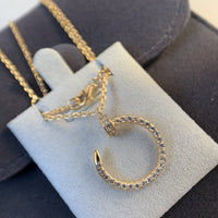 [Promax Jewelry]JUSTE NECKLACE PINK GOLD DIAMONDS