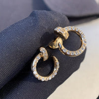 [Promax Jewelry]JUSTE EARRINGS GOLD DIAMONDS