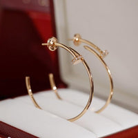 [Promax Jewelry]JUSTE EARRINGS DIAMONDS 1.8MM