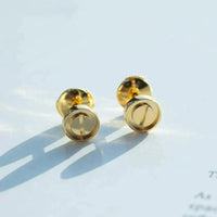 [Promax Jewelry]LOVE EARRINGS GOLD 10MM