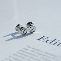 [Promax Jewelry]LOVE EARRINGS SILVER 10MM