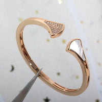 [Promax Jewelry]DREAM BRACELET OPEN PINK GOLD MOP DIAMOND