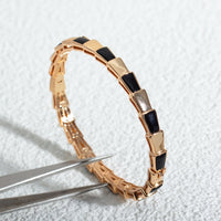 [Promax Jewelry]SERPENTI BRACELET PINK GOLD ONYX