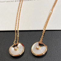 [Promax Jewelry]AMULETTE ROSE GOLD MOP NECKLACE