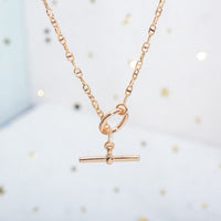 [Promax Jewelry]ECHAPPEE NECKLACE PINK GOLD