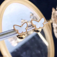 [Promax Jewelry]SWEET BUTTERFLY MOP EARSTUDS