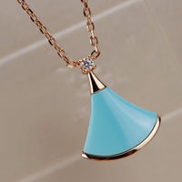 [Promax Jewelry]DREAM NECKLACE TURQUOISE PINK GOLD