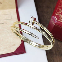 [Promax Jewelry]JUSTE BRACELET 3.5MM DOUBLE ROW DIAMOND