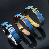 [Promax Jewelry]H BRACELET BLUE RAINBOW CERAMIC